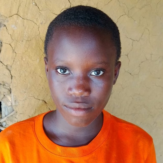 Tete C., age 12, in Malema, Liberia